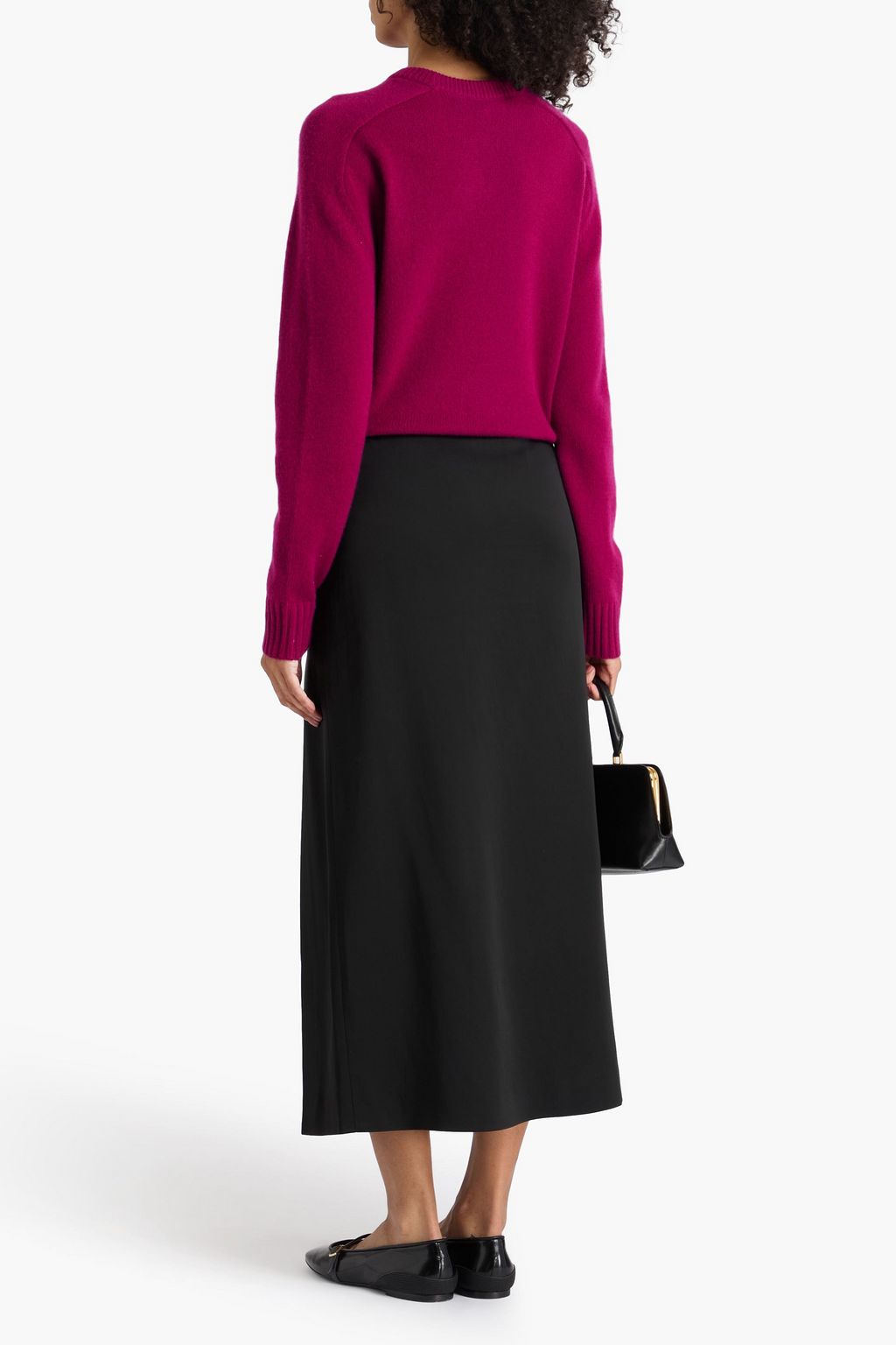 THEORY Cropped cashmere sweater