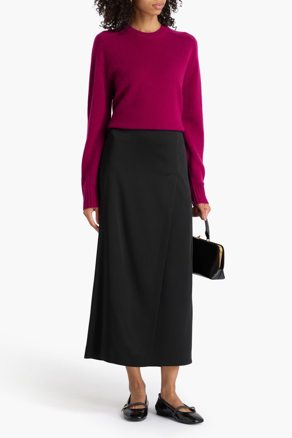 THEORY Cropped cashmere sweater