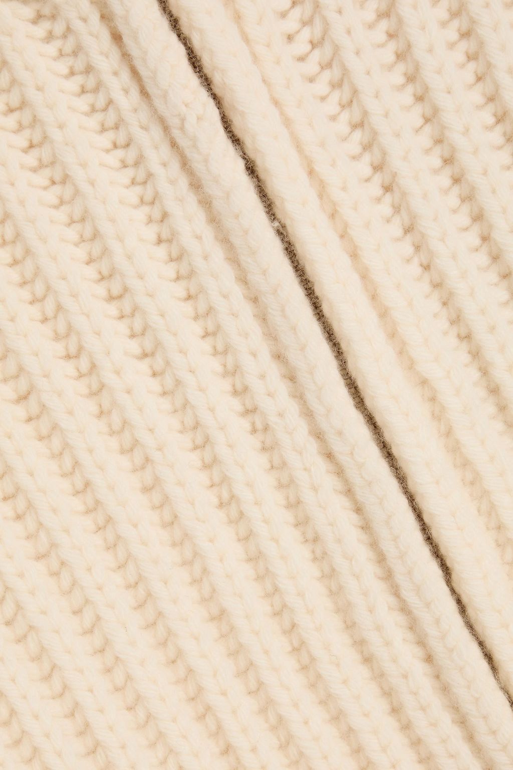THEORY Ribbed wool and cashmere-blend cardigan