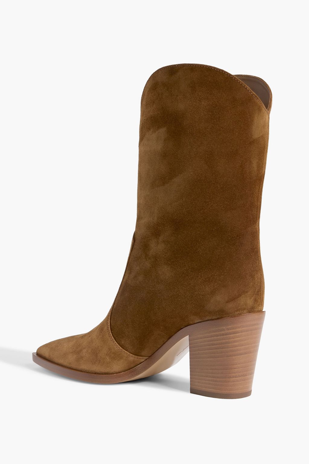 GIANVITO ROSSI Denver suede cowboy boots