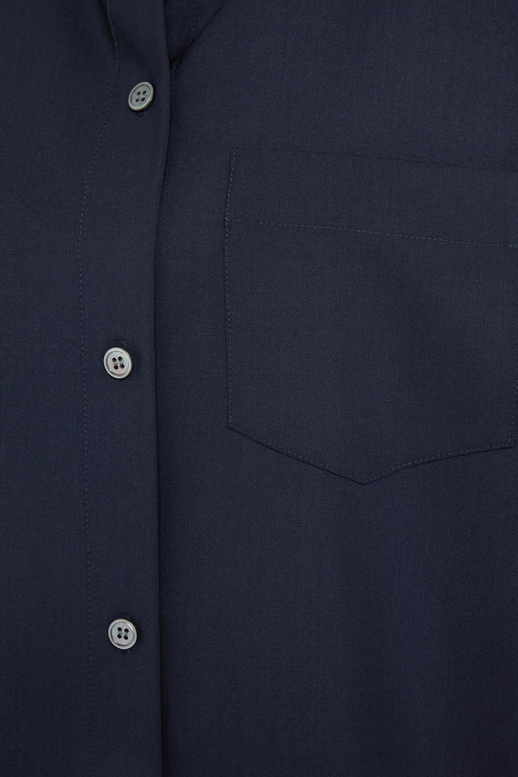 THEORY Wool-blend shirt