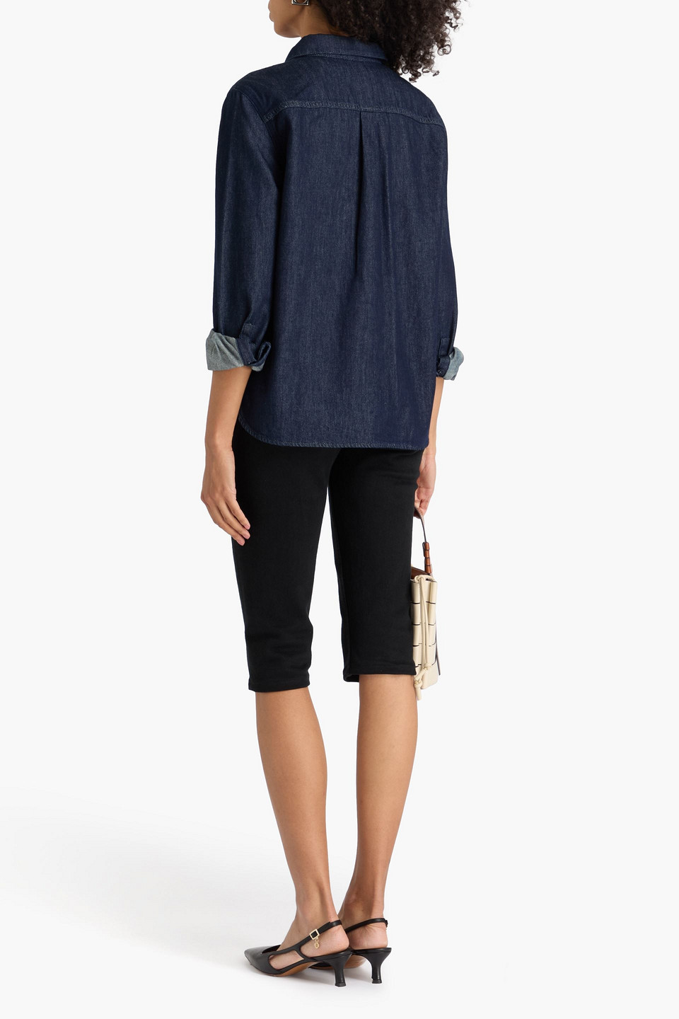  Theory - Denim Shirt - Blue - Xs 