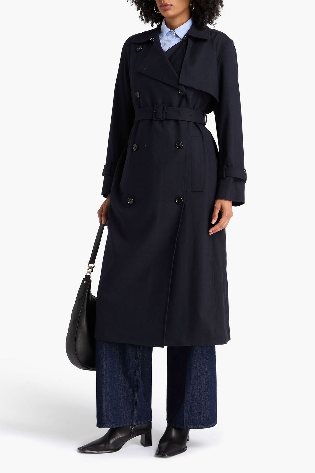 THEORY Twill trench coat