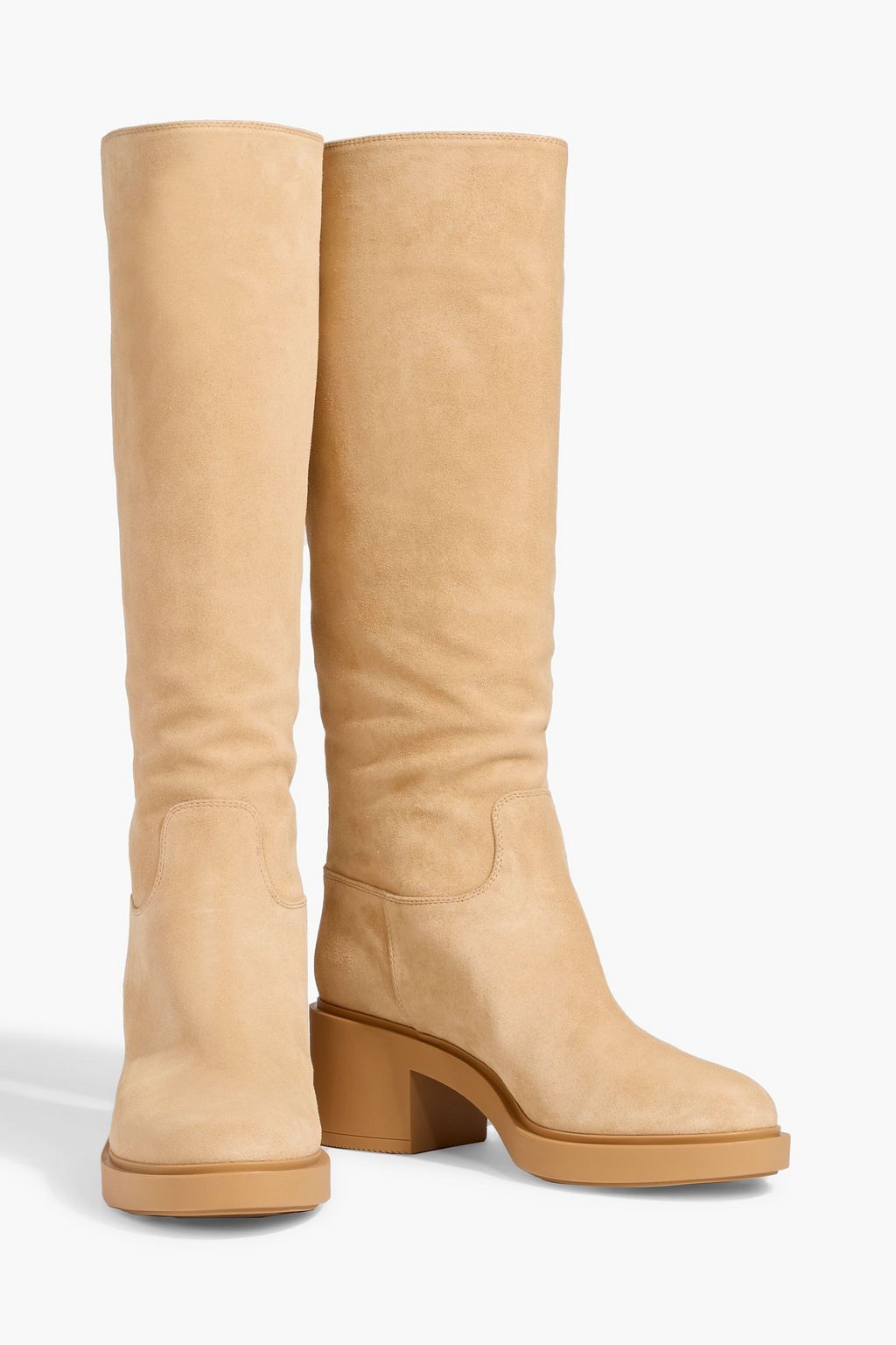 GIANVITO ROSSI Hynde suede knee boots