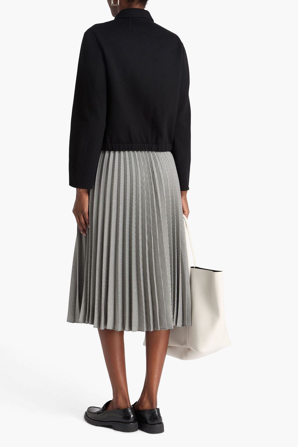 THEORY Brushed wool and cashmere-blend felt jacket