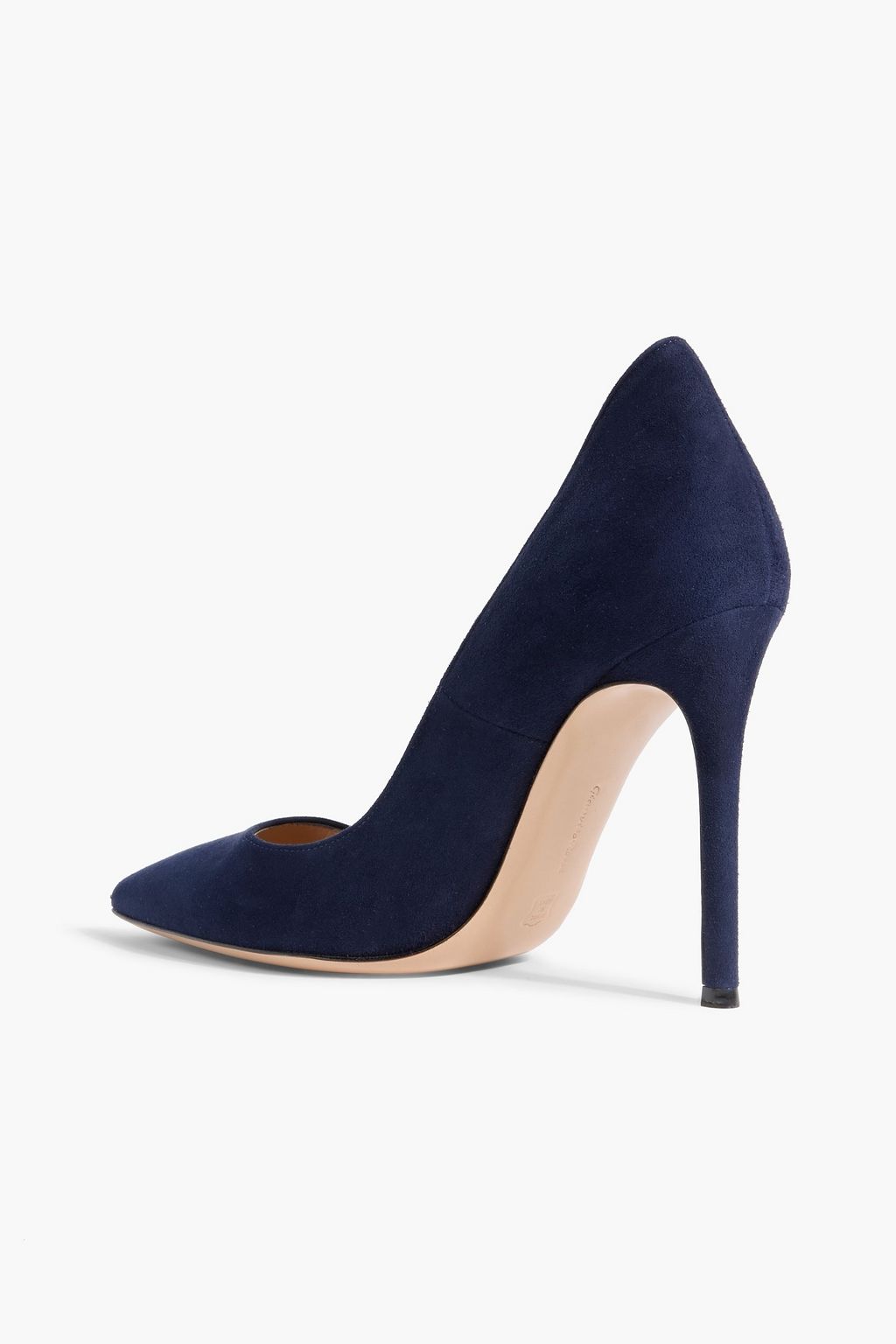 GIANVITO ROSSI Ellipsis suede pumps