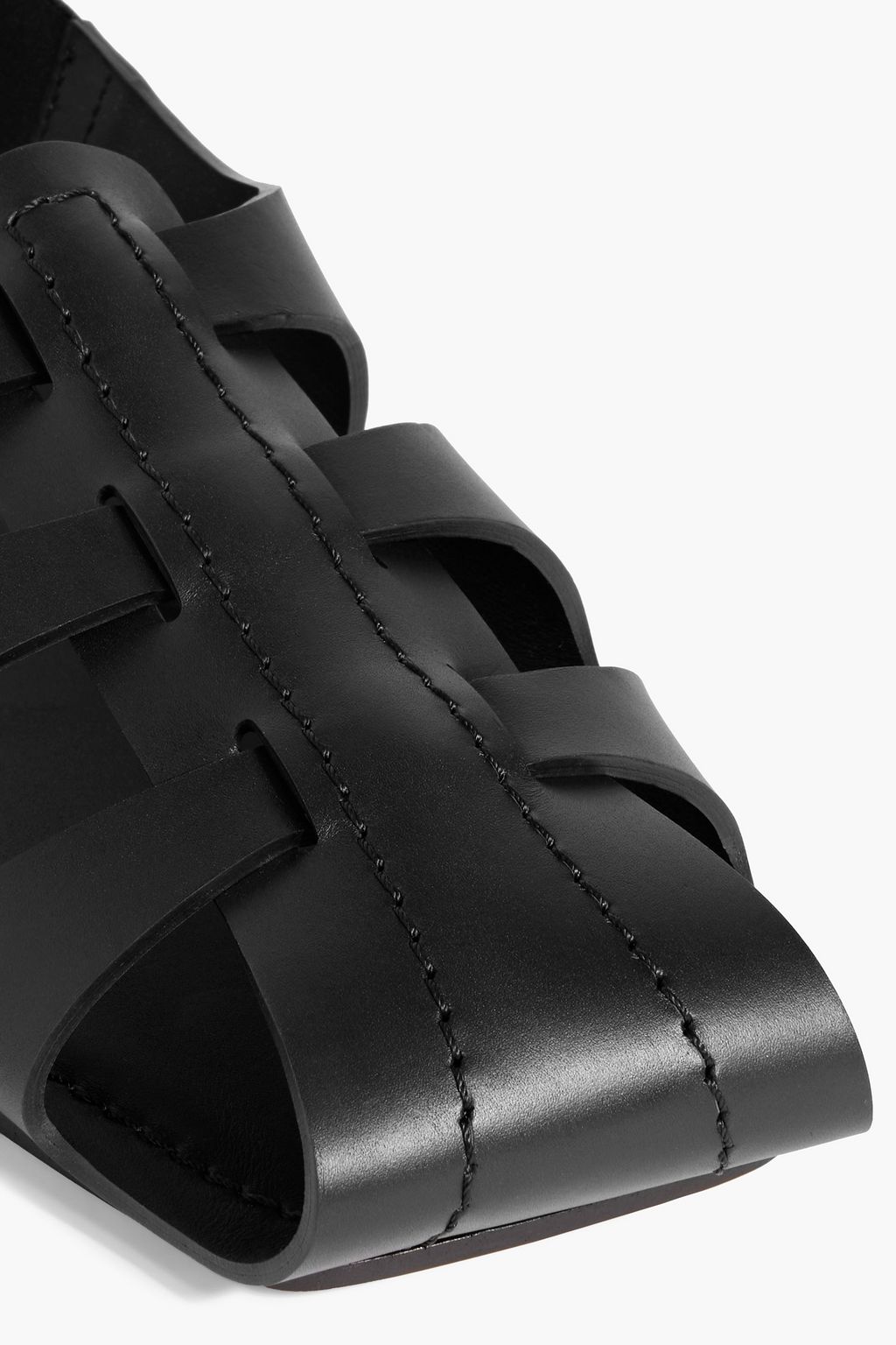 ALAÏA Leather slingback sandals