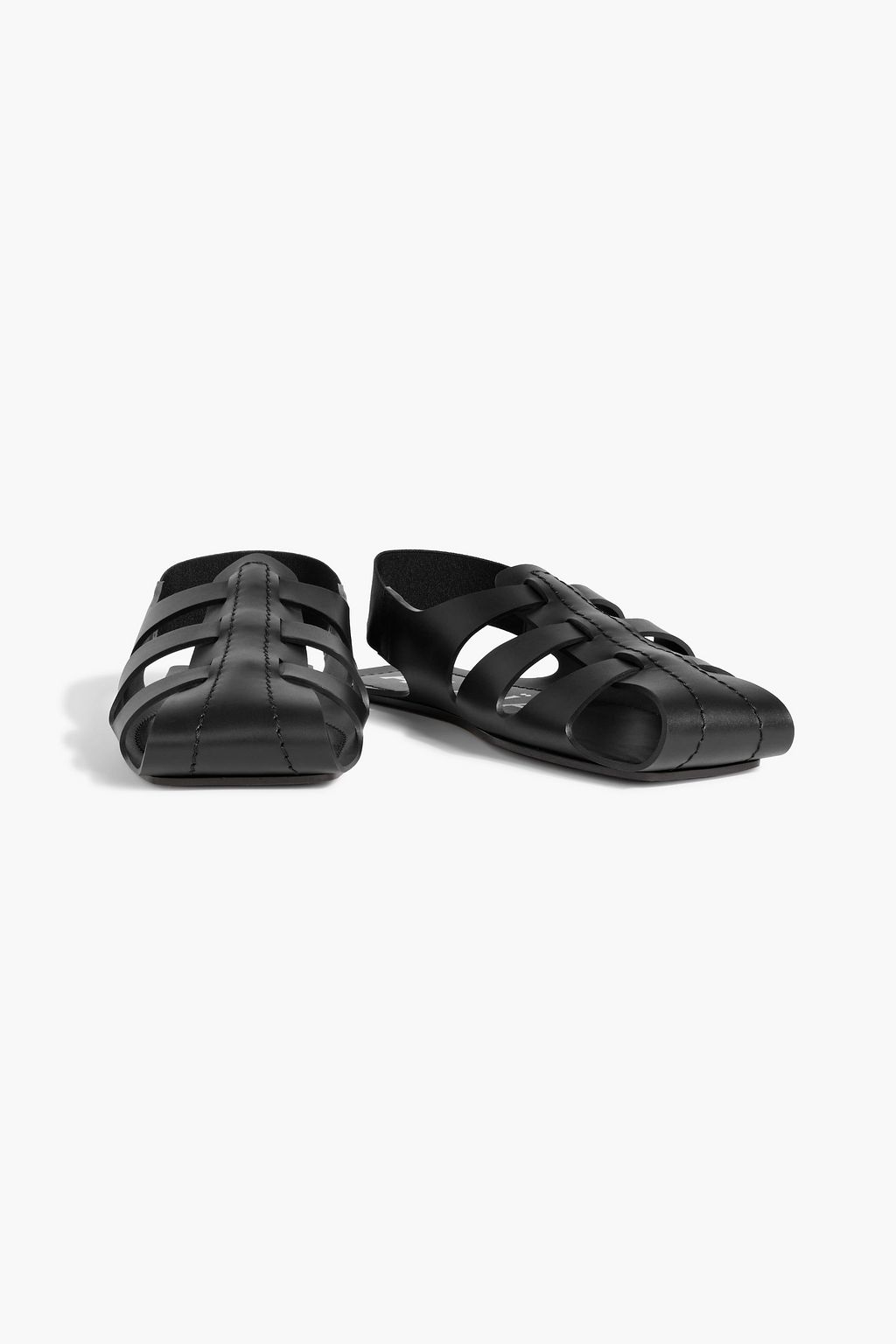 ALAÏA Leather slingback sandals