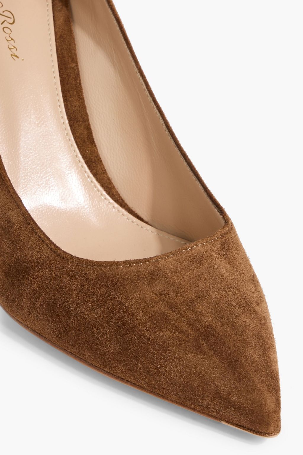 GIANVITO ROSSI Piper suede pumps