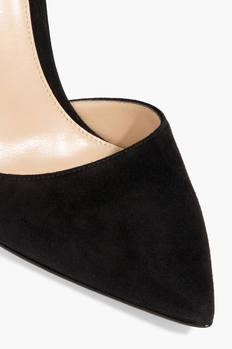Gianvito Rossi Mila Suede Pumps In Black