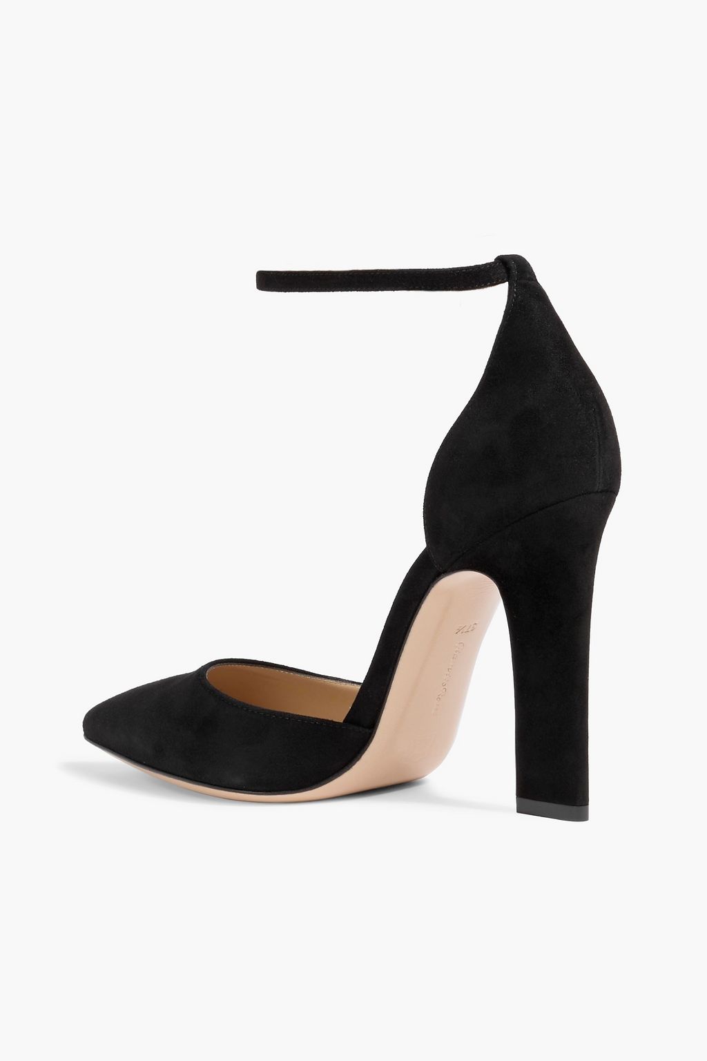 GIANVITO ROSSI Mila suede pumps