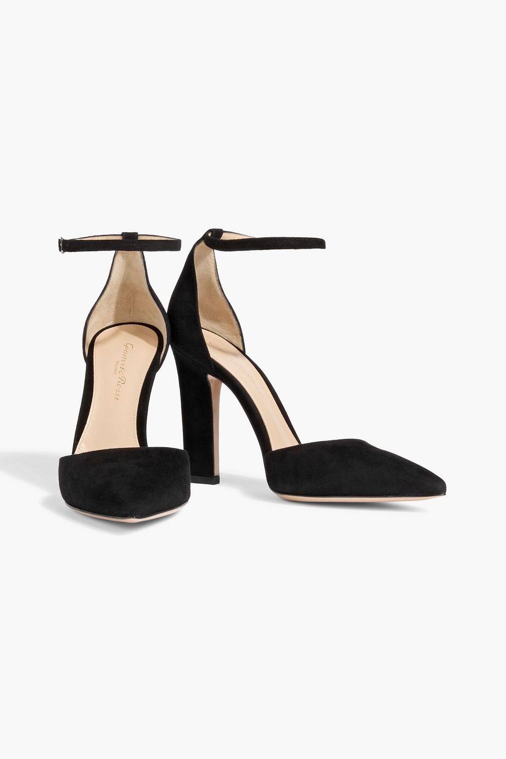 GIANVITO ROSSI Mila suede pumps