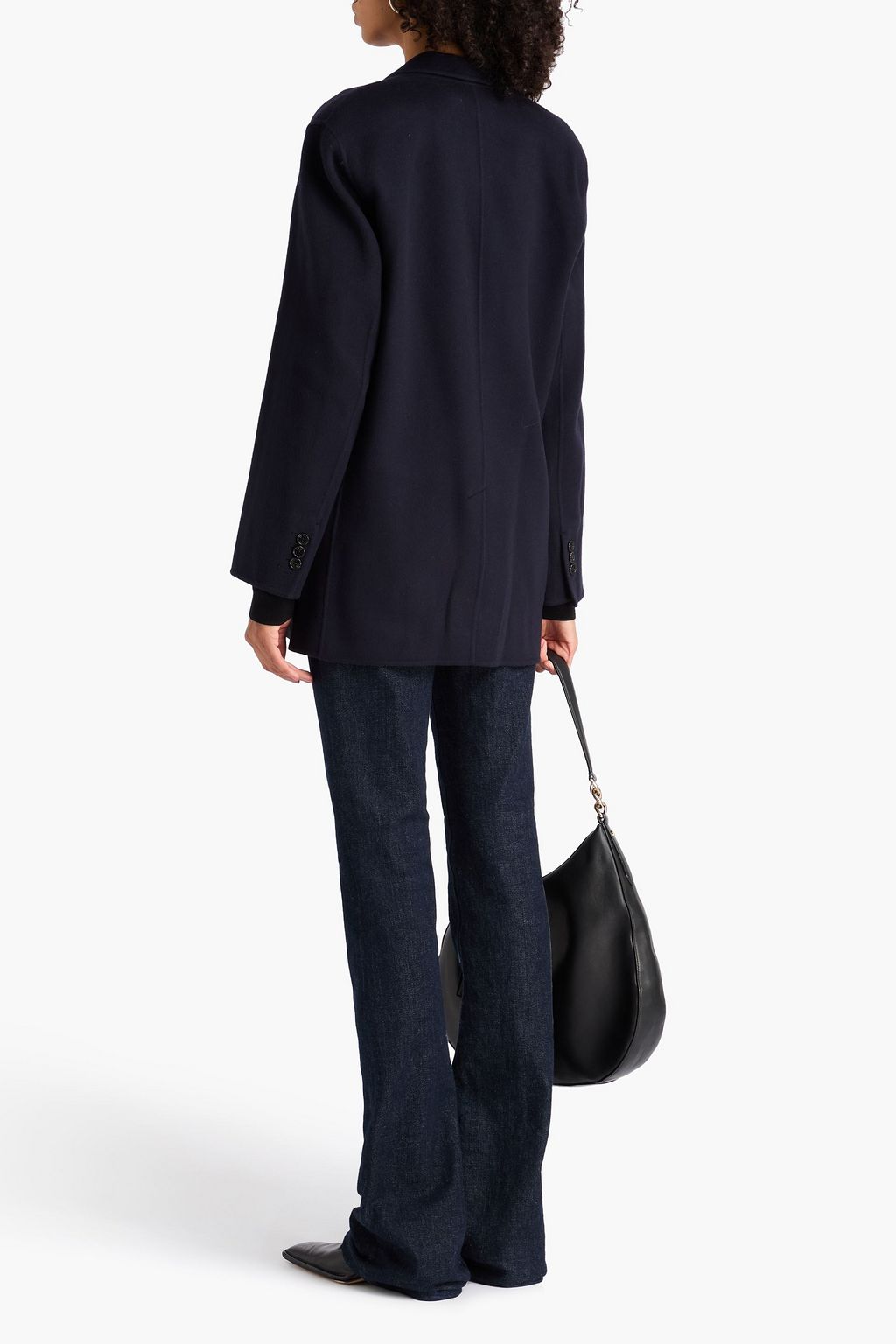 THEORY Wool and cashmere-blend felt blazer