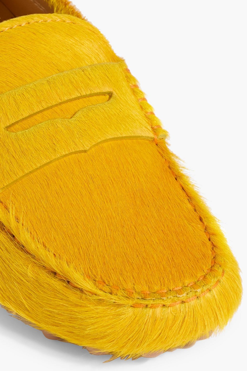 TOD'S Gommino calf hair loafers