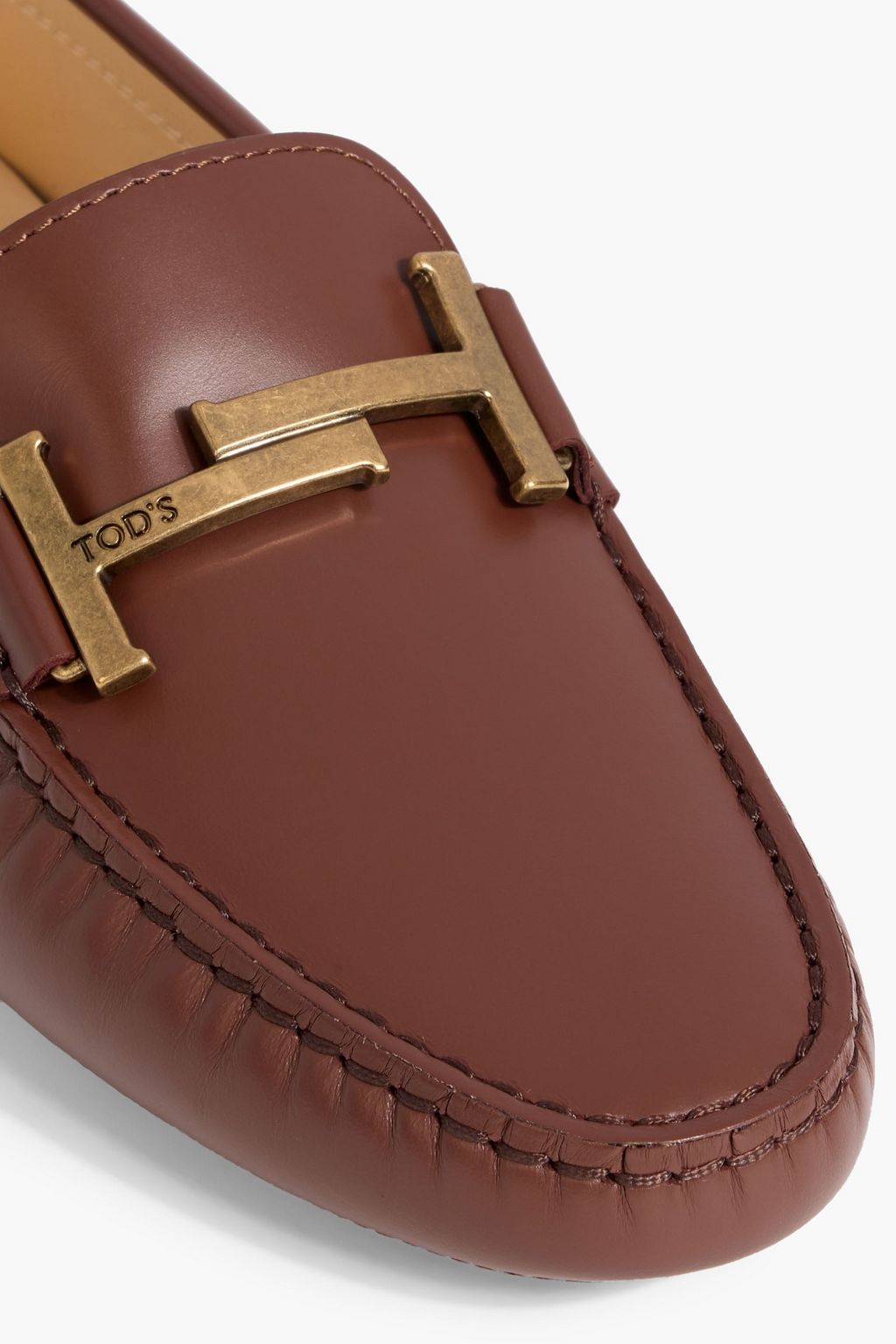 TOD'S Double T leather loafers