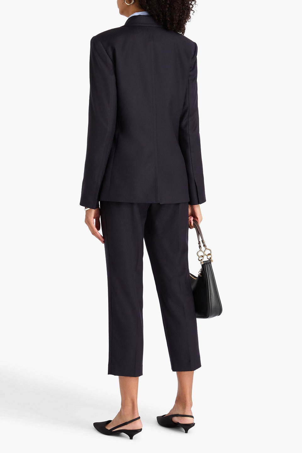  Theory - Wool-flannel Blazer - Blue - Us 10 