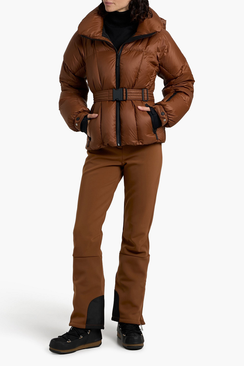 Cordova Saint Moritz Softshell Bootcut Ski Pants In Brown