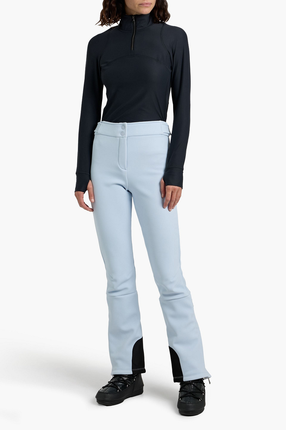 Cordova Saint Moritz Softshell Bootcut Ski Pants In Blue