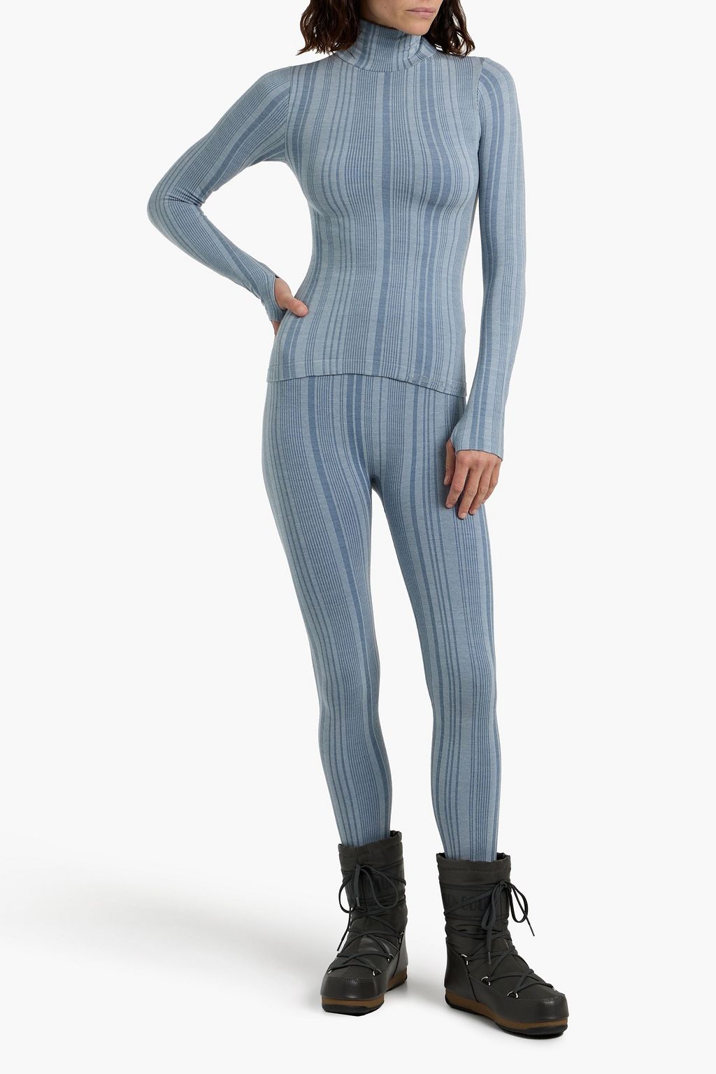 CORDOVA Sol striped jacquard-knit base layer