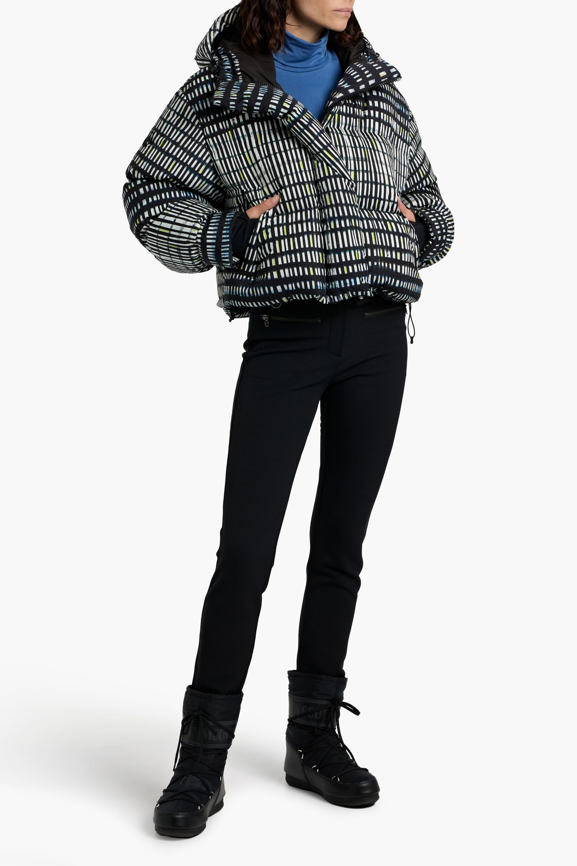 CORDOVA Aomori quilted printed down ski jacket