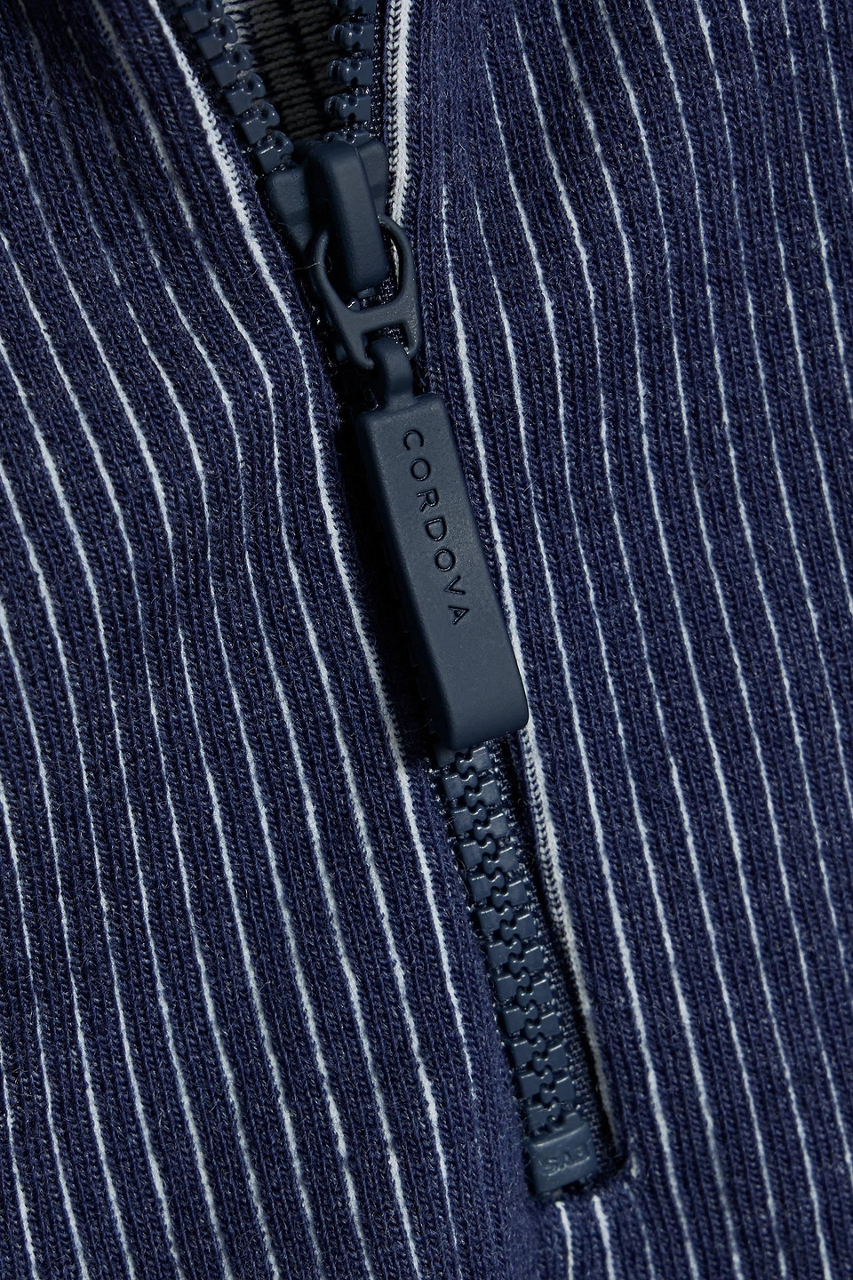 Cordova Stowe Ribbed Wool-blend Base Layer In Blue