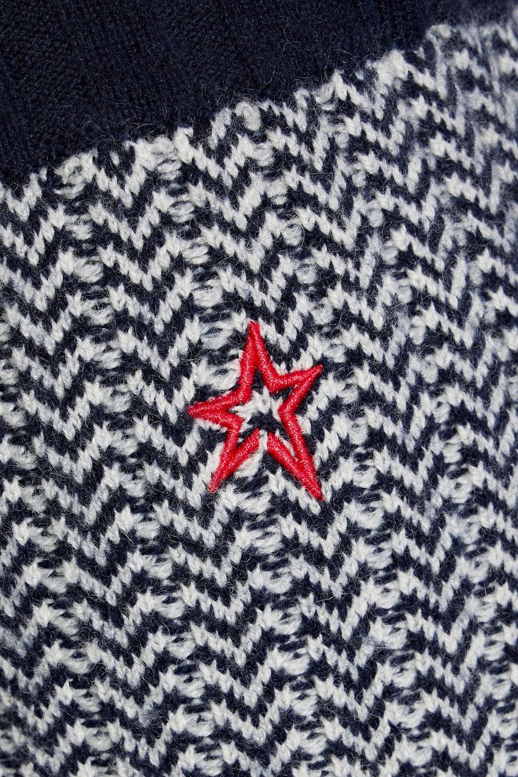 PERFECT MOMENT Jazzy jacquard-knit wool and cashmere-blend leggings