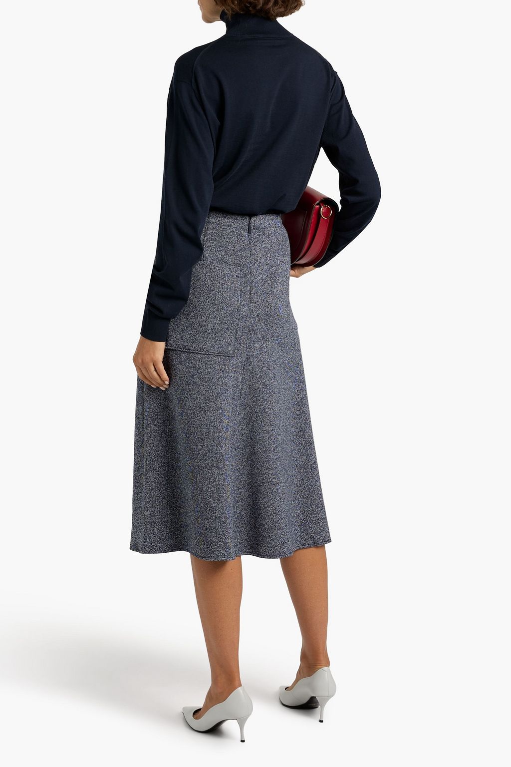 TIBI コットン タートルネックセーター