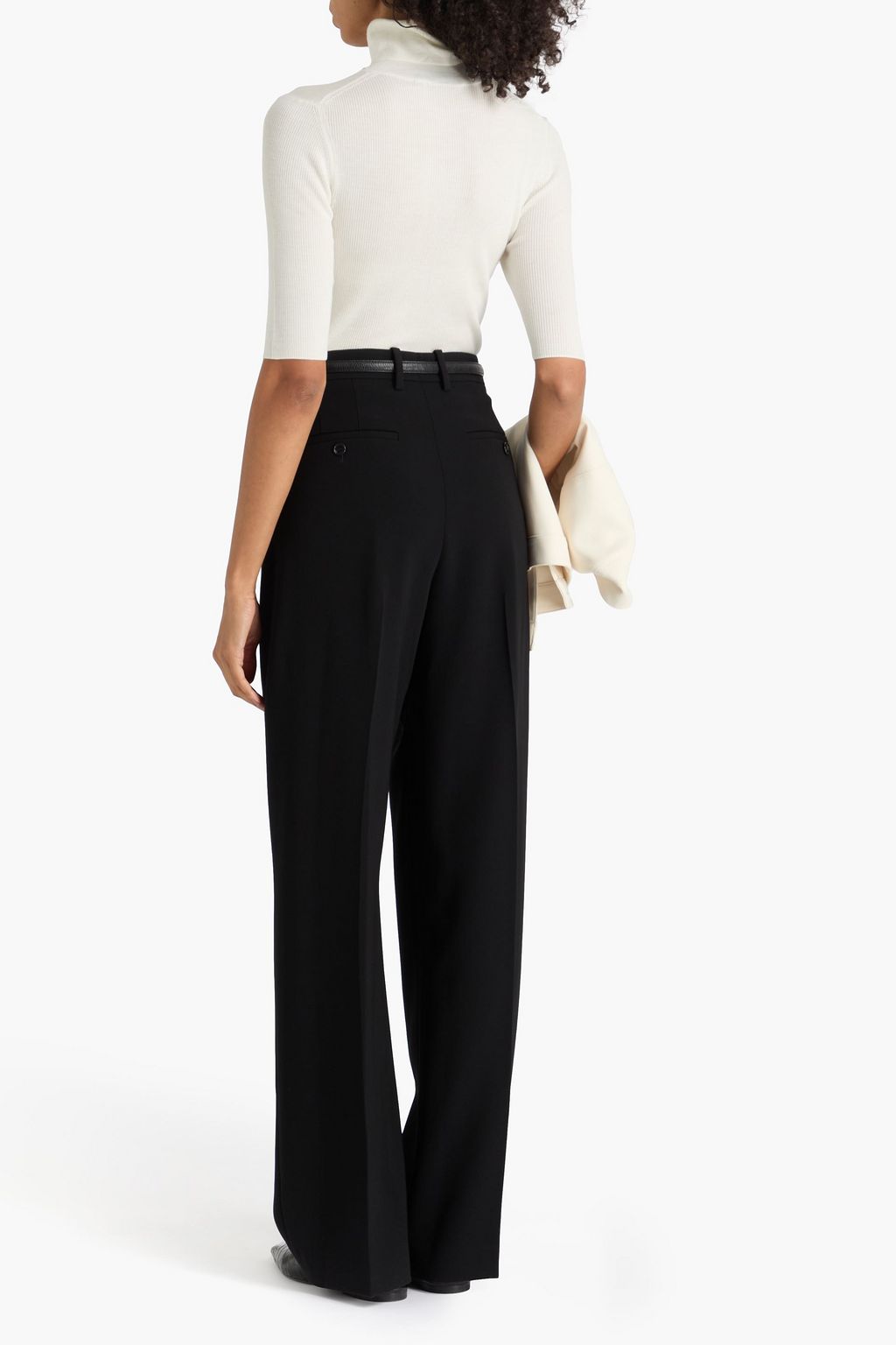 THEORY Crepe straight-leg pants