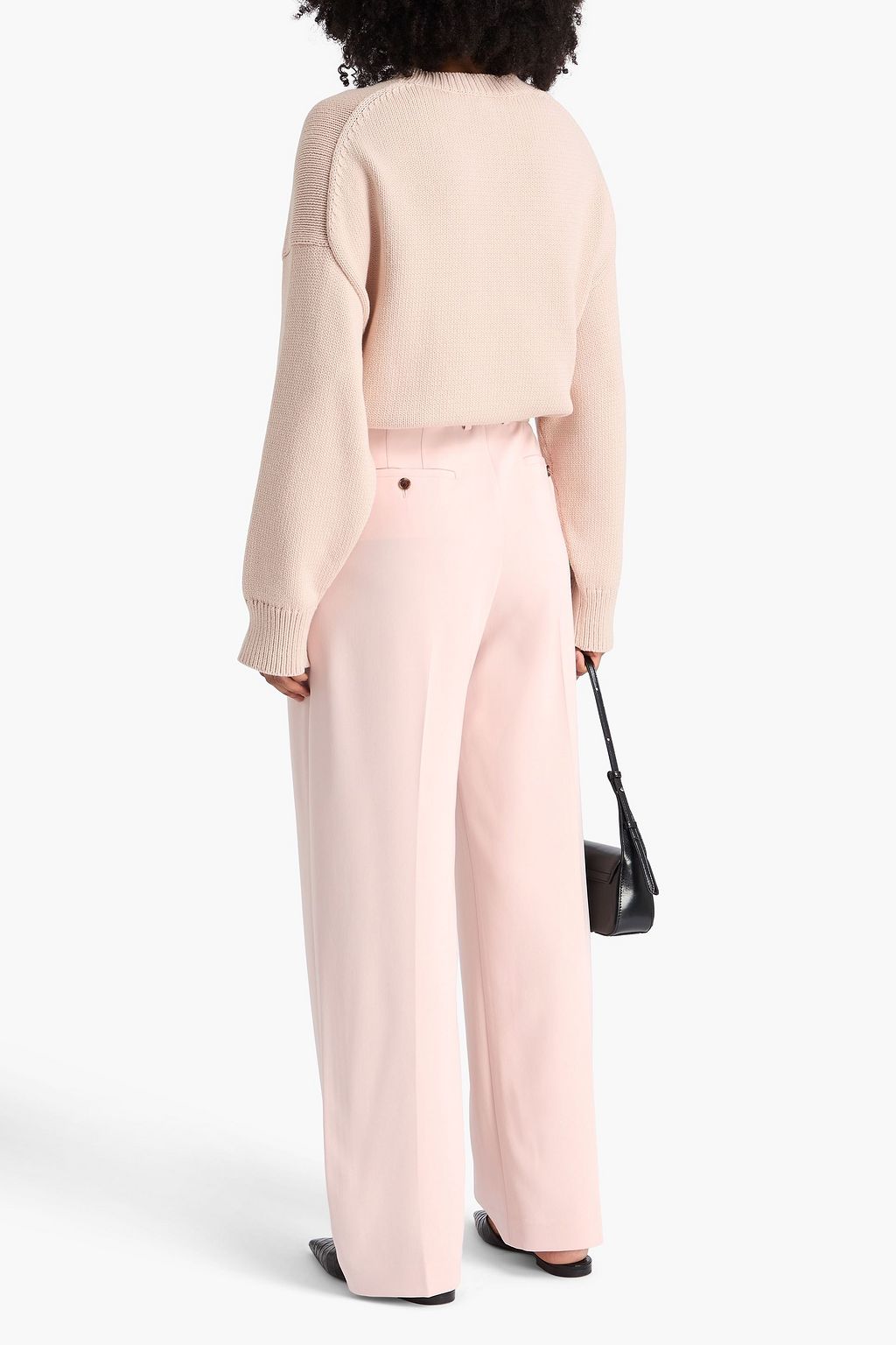 THEORY Crepe straight-leg pants