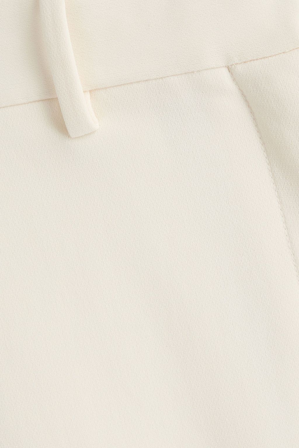 THEORY Hose mit geradem Bein aus Crêpe