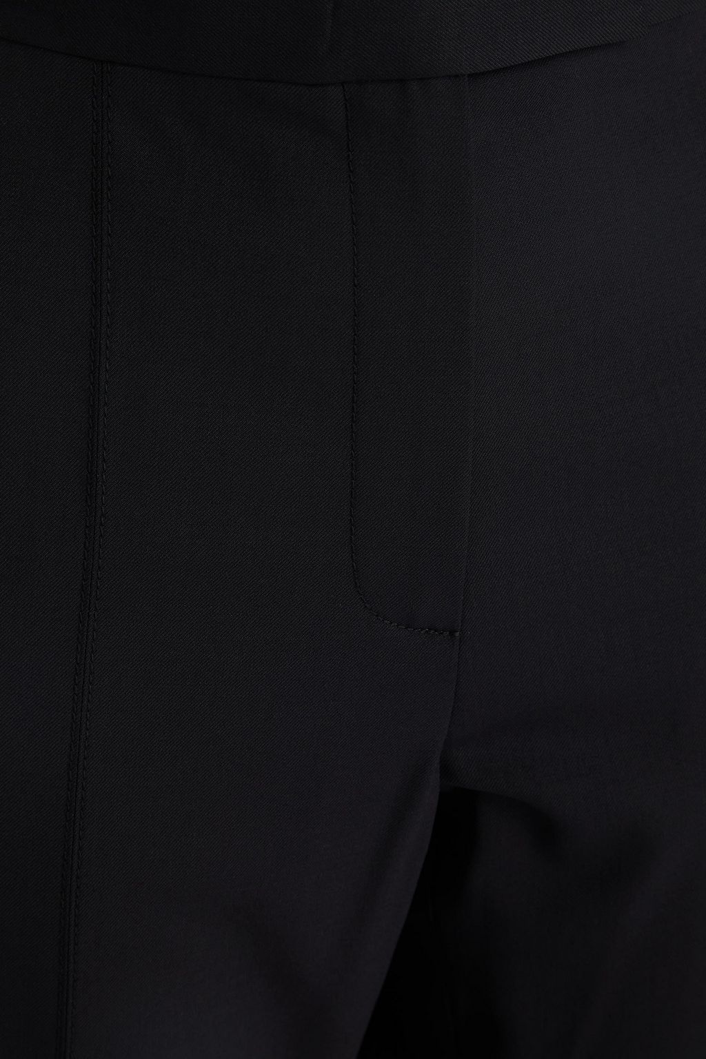 THEORY PROJECT Hose mit geradem Bein aus Twill aus einer Wollmischung