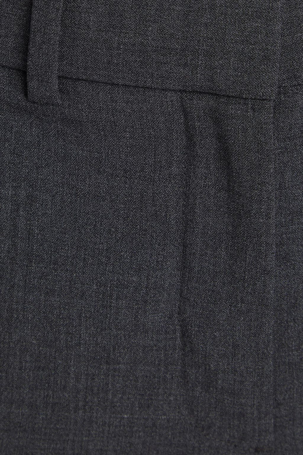 THEORY Demitria wool-blend crepe flared pants