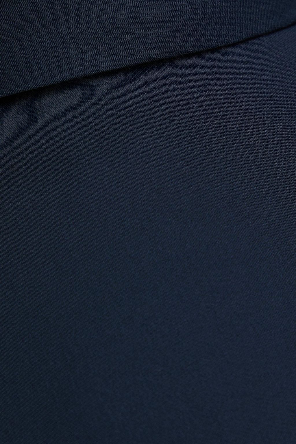 THEORY Pussy-bow silk-crepe blouse