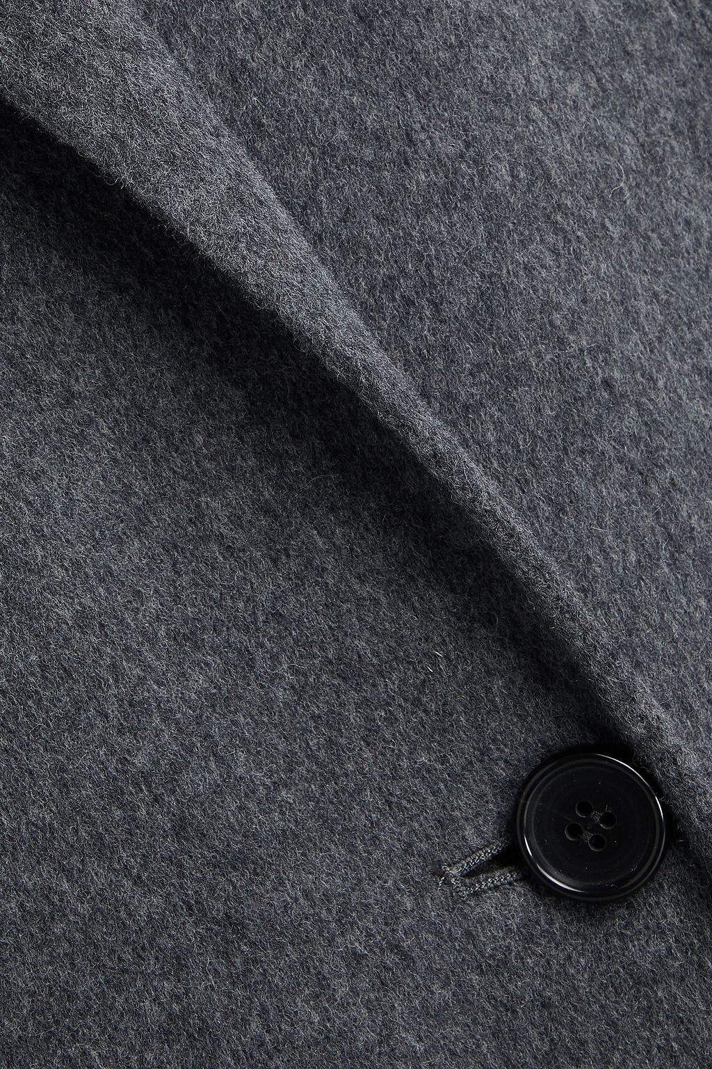 THEORY Double-breasted wool and cashmere-blend felt coat