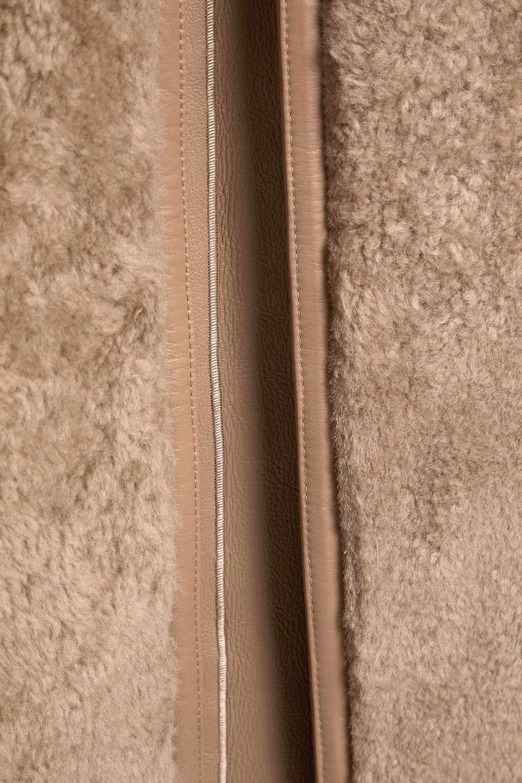 THEORY Reversible shearling vest