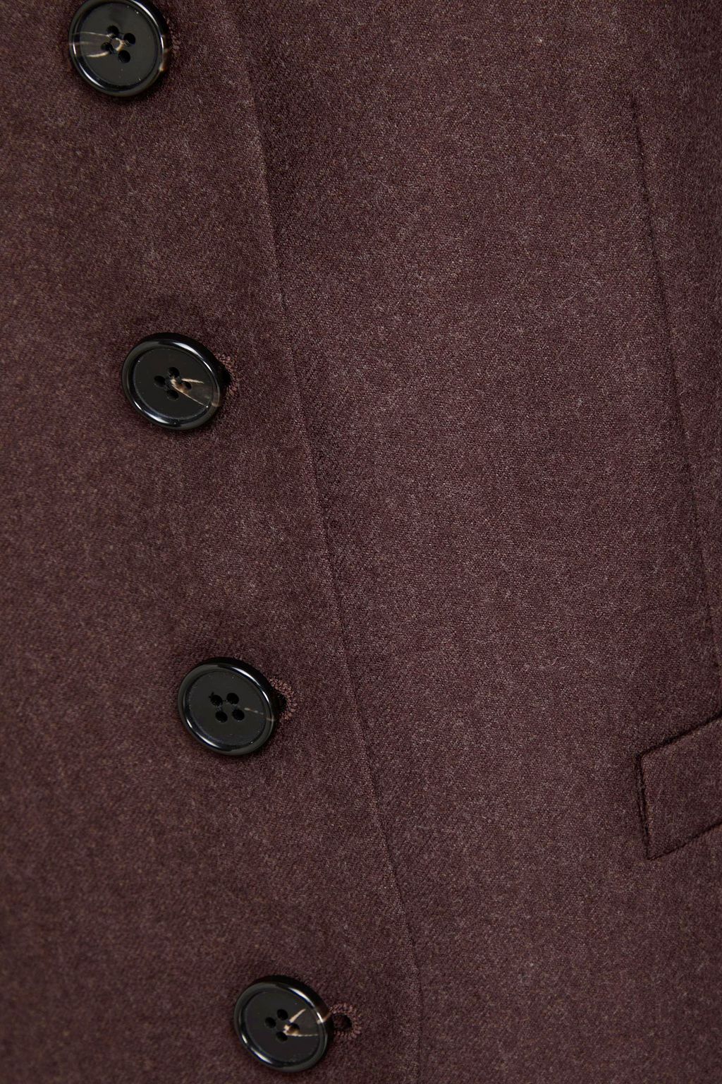 THEORY Wool-twill vest