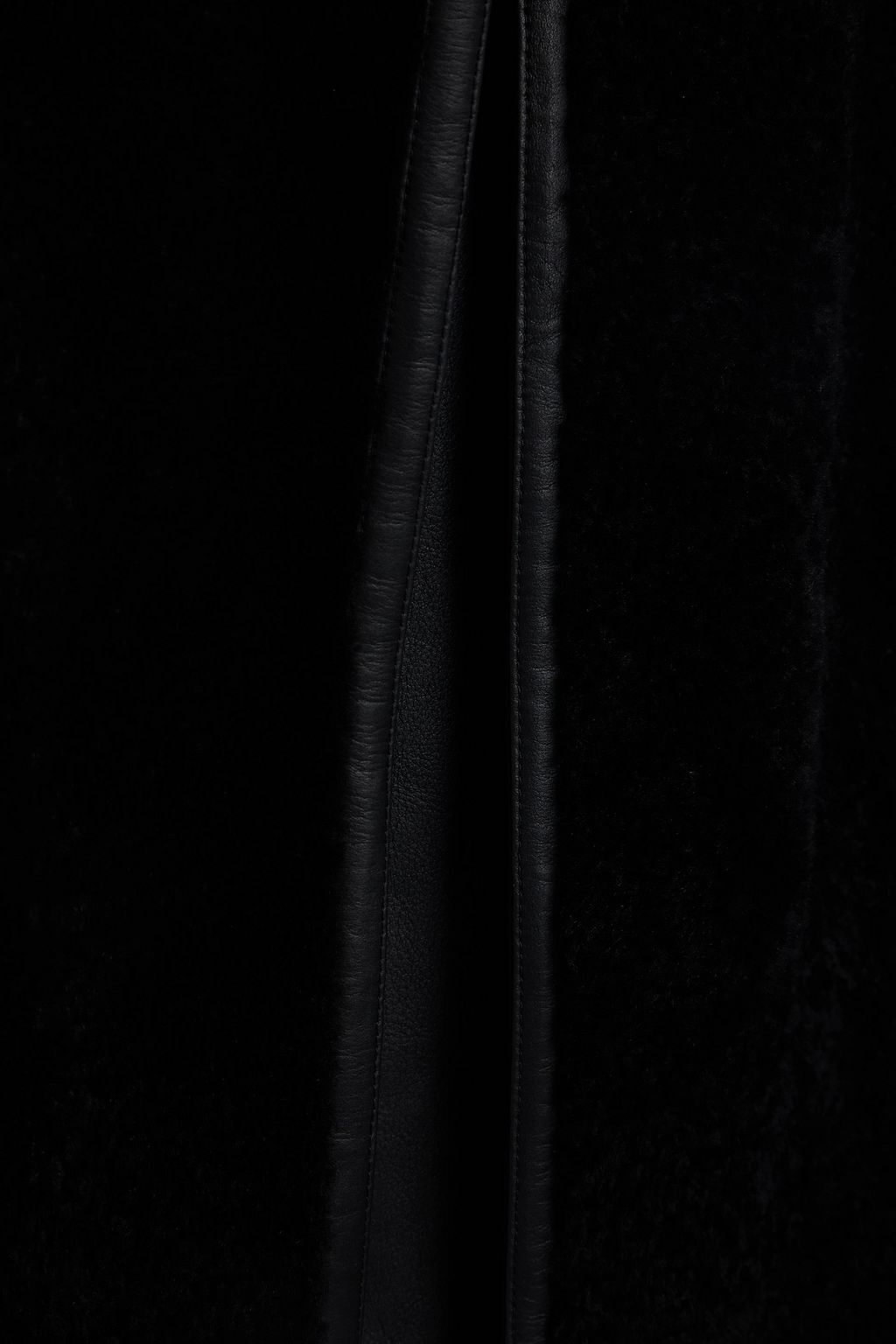 THEORY Reversible shearling vest