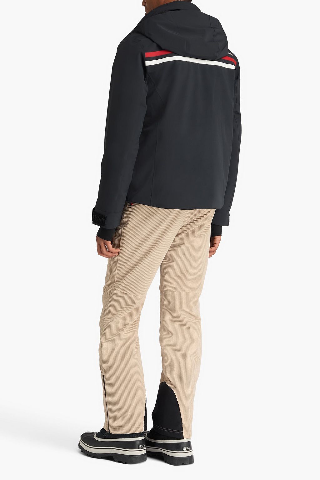 PERFECT MOMENT Boreal striped ski jacket