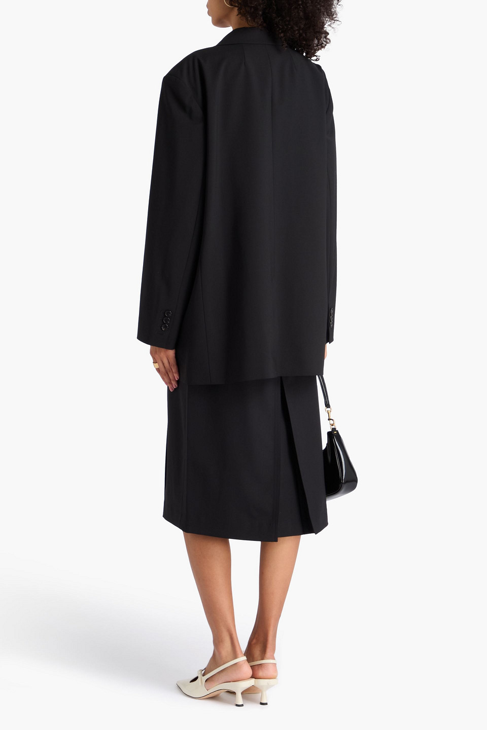  Theory - Wool-blend Blazer - Black - M/l 