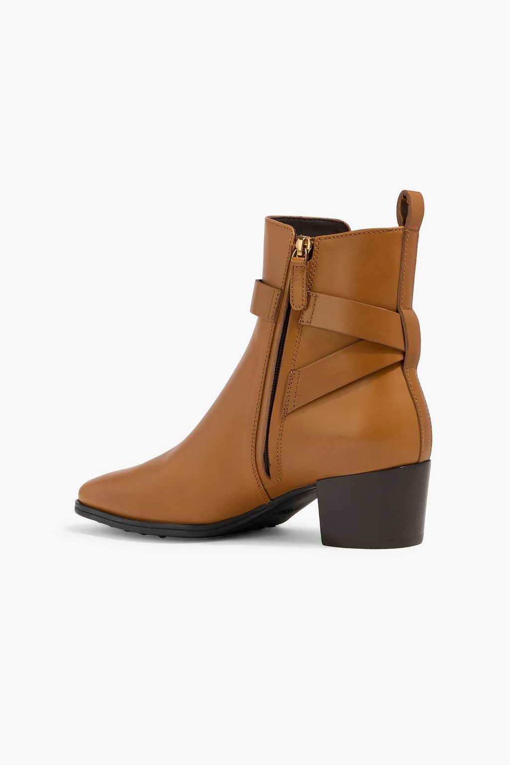 TOD'S Buckled leather ankle boots