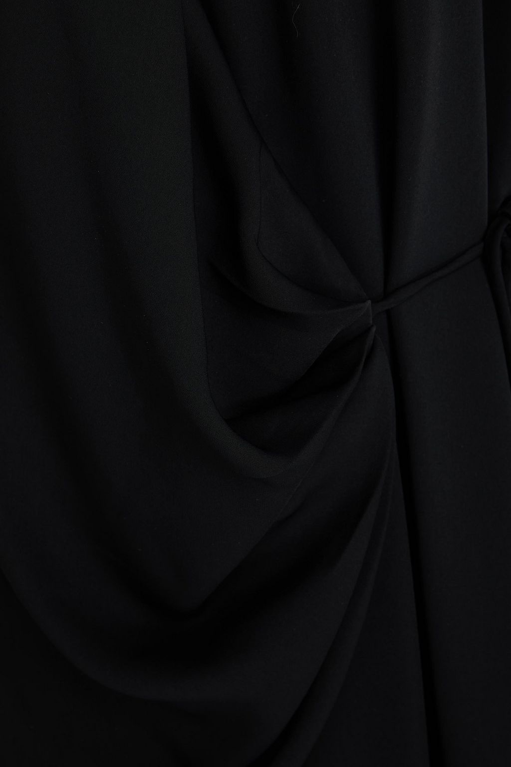 COSTARELLOS Crepe wrap gown