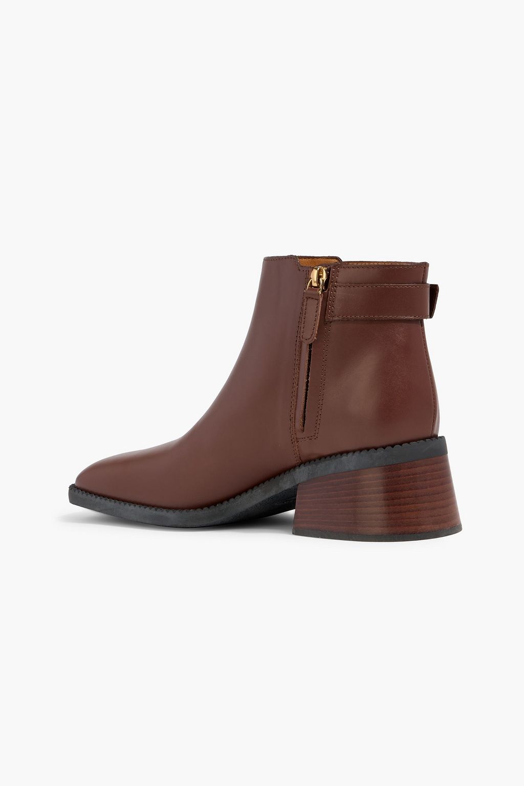 TOD'S Buckled leather ankle boots