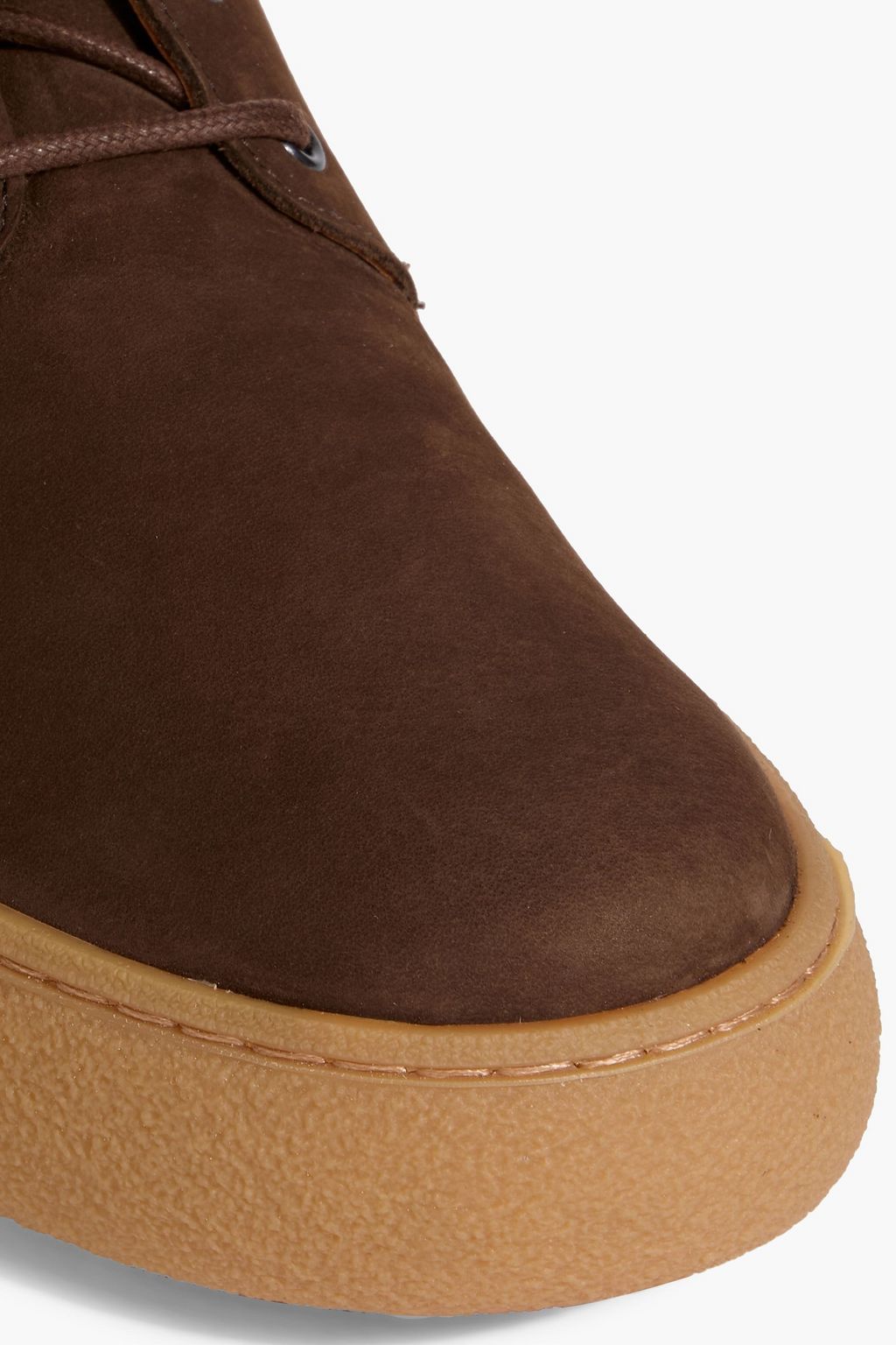 TOD'S Gommino lace-up suede ankle boots