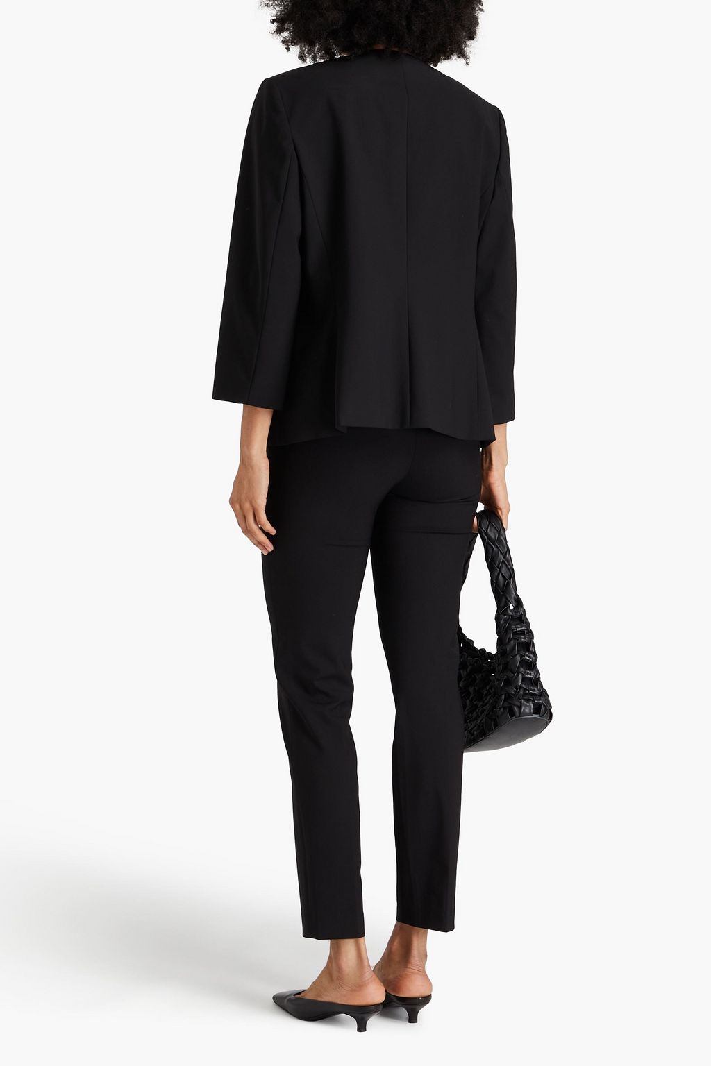 THEORY Jacke aus Crêpe aus einer Wollmischung