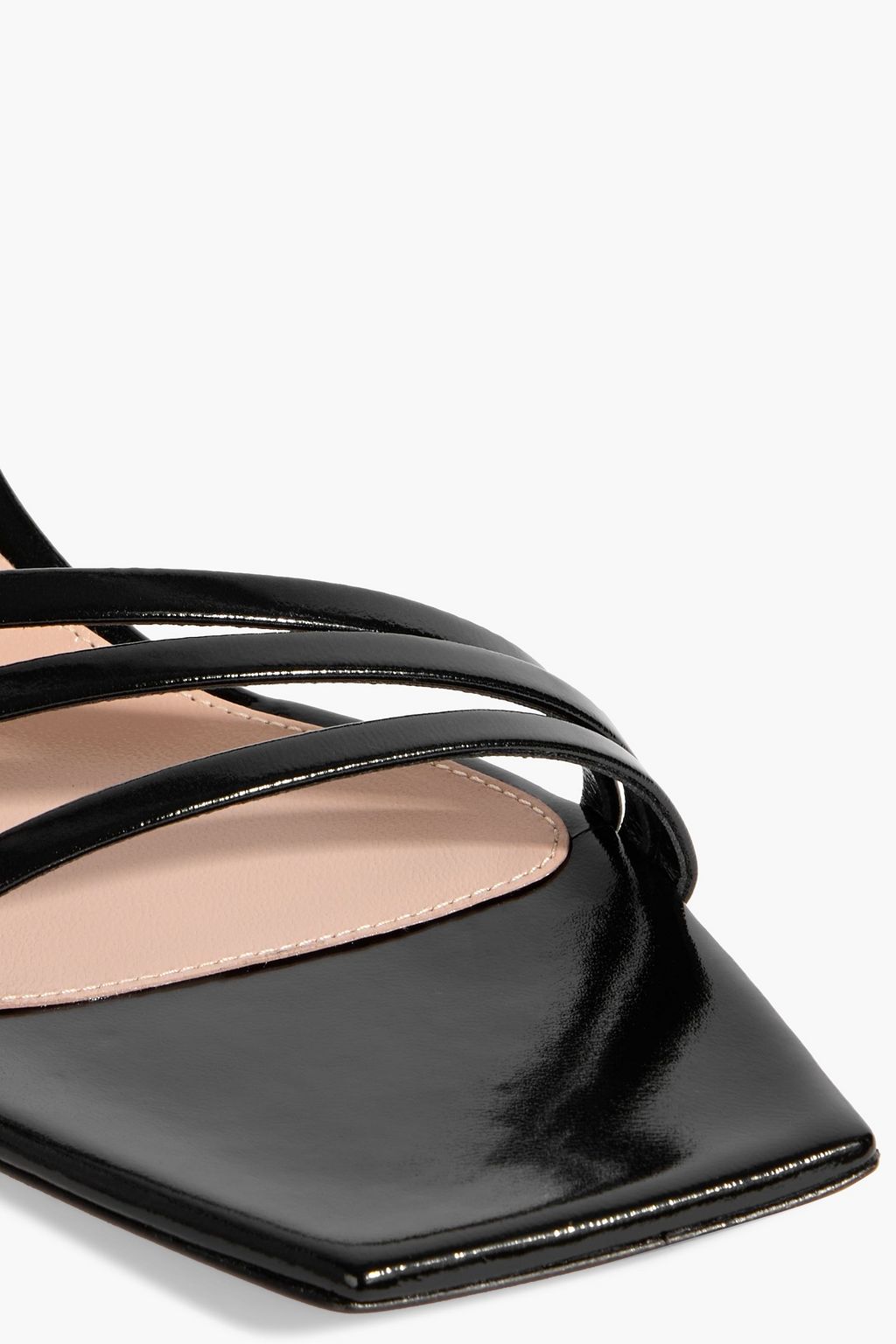 GIANVITO ROSSI Brielle patent-leather sandals