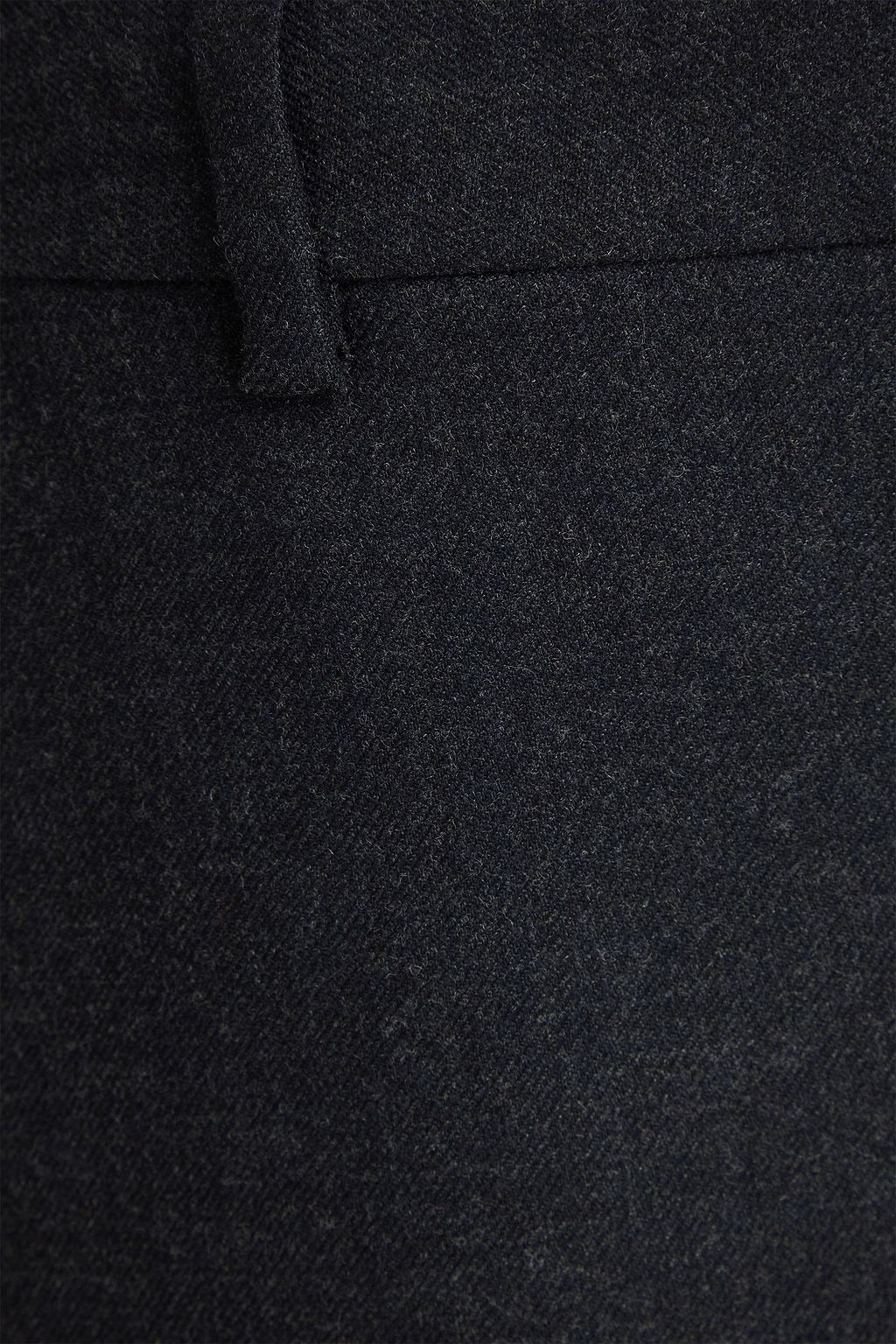 THEORY Flannel midi skirt