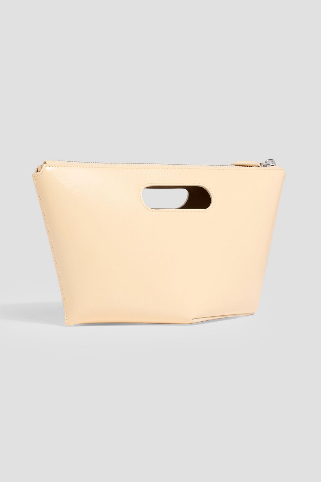 ALAÏA Folded leather clutch