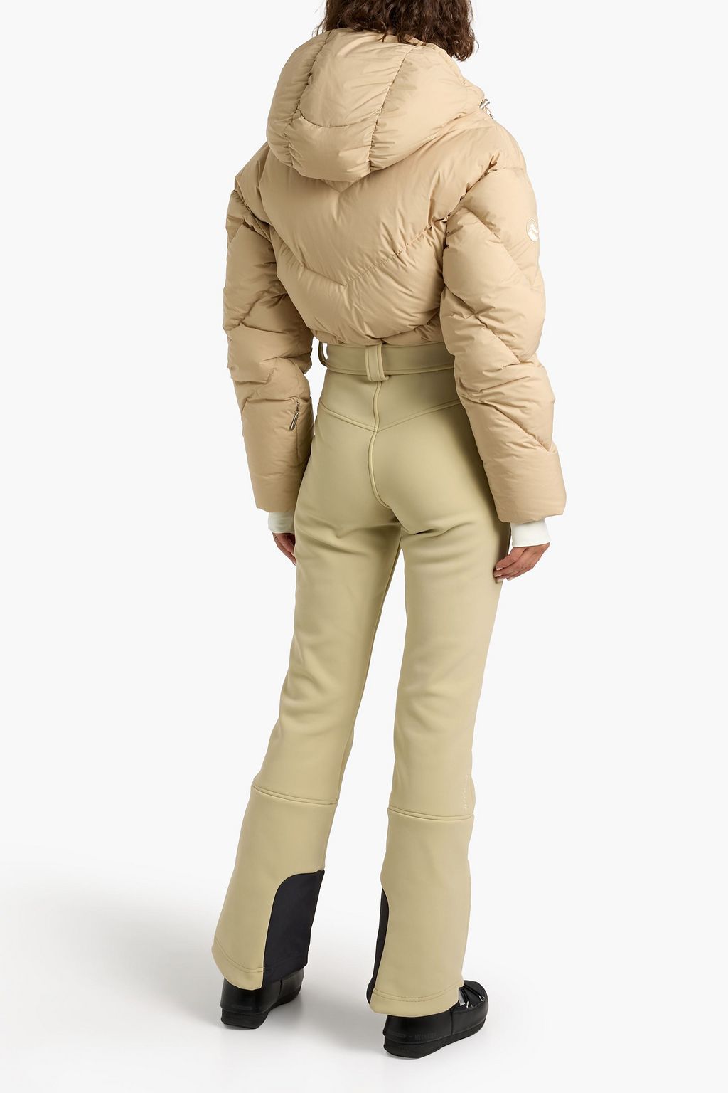 CORDOVA Ajax belted quilted hooded down ski suit