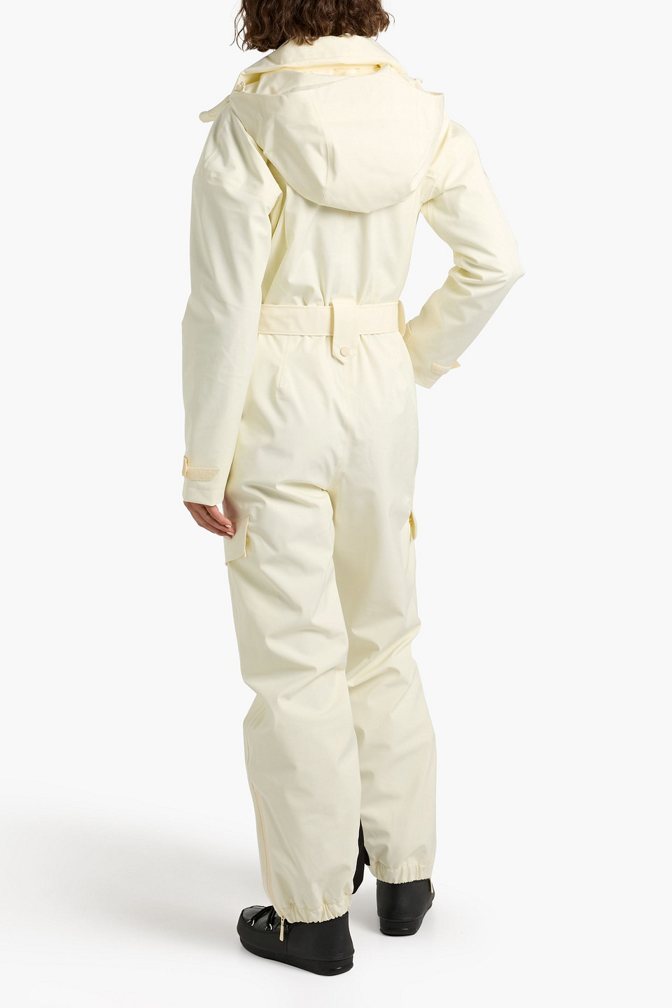 Cordova 3l Apex Belted Hooded Ski Suit In Neutral