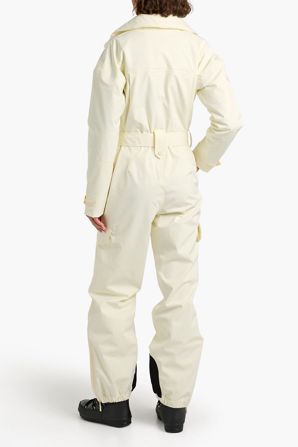 Cordova 3l Apex Belted Hooded Ski Suit In Neutral